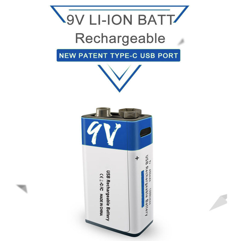 rechargeable 9v batteries